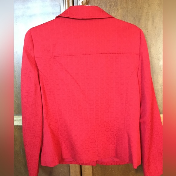 Concepts RED button up pea coat. - Picture 5 of 5